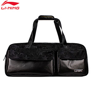 Lining Badminton Bag: 2018 6 Racket Shoulder Bag Square National Team 5 Star Badminton Bag, Lining ABJN016