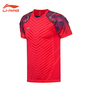 Men Badminton  Jersey: 2018 Li-Ning All England Badminton Tournament  T-shirt,Li-Ning AAYN001