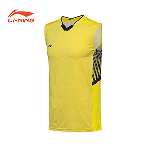 Men Badminton Sleeveless: 2018 Thomas-Uber Cup Li-Ning Badminton Tournament Jersey,Li-Ning AVSN029