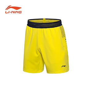Men Badminton Shorts: 2018 Thomas-Uber Cup Li-Ning Badminton Tournament Shorts,Li-Ning AAPN155