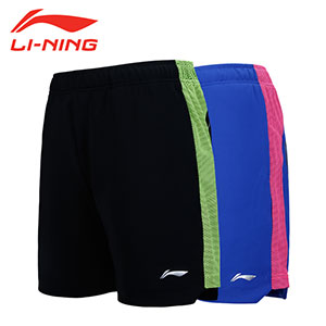 Men Badminton Shorts: Li ning 2018 Quick Dry Badminton Shorts Sports Pants,Li-ning AAPN153