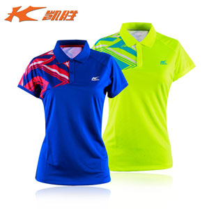 Kason Badminton Shirt 2016 Women Quick-drying Professional Badminton Jersey FAYL008