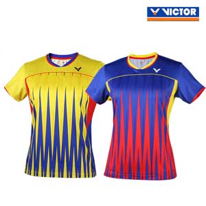 Women Badminton Jersey 2016 Victor Brazil Olympics Malaysia Badminton T-shirt VICTOR T-6604