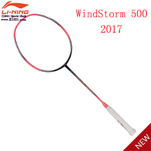 Li-ning Badminton Racket 2017 Badminton Racket WindStorm 500 5U W500 Li ning AYPM002 AYPM004
