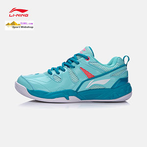 Women Badminton Shoes 2017 LI-NING Breathable Badminton Training Shoes LiNing  AYTM068-1