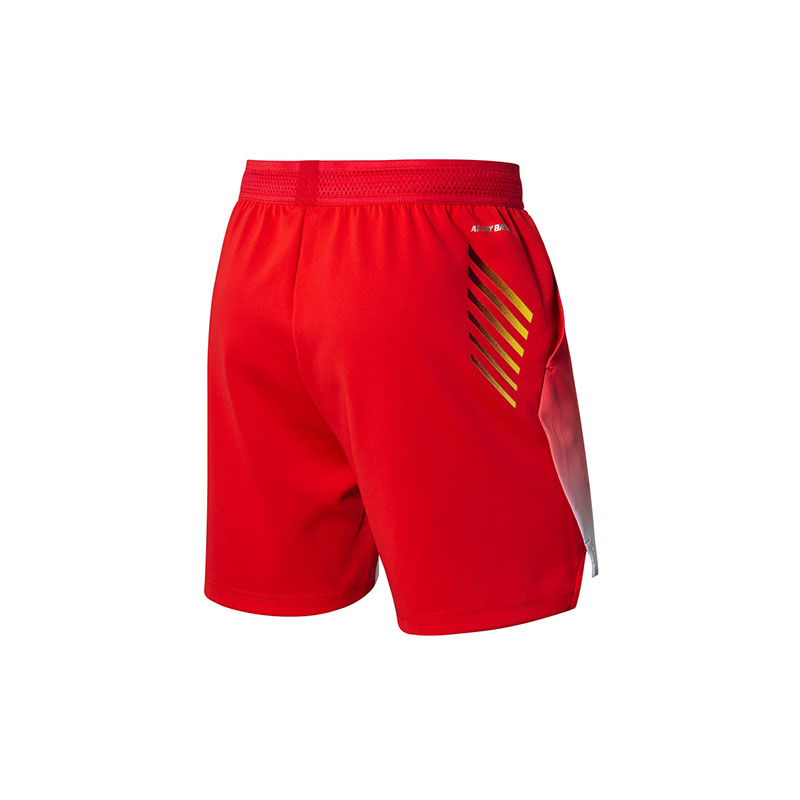 2018 Li-ning Badminton World Championships Asian Championships Men Badminton Shorts, Li-ning AAPN005-1-2