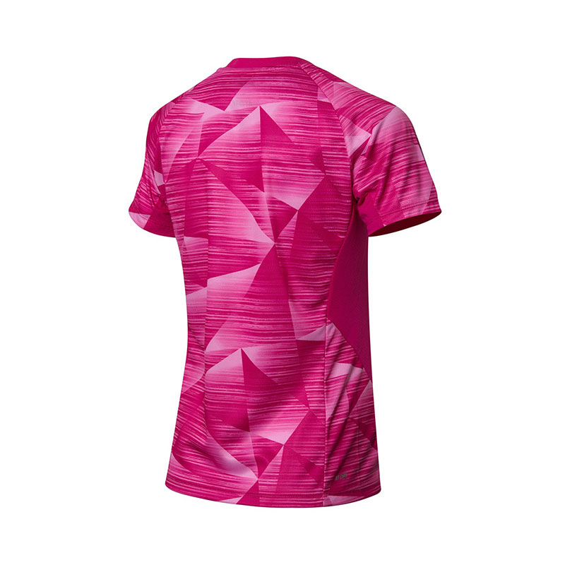 Li-ning Badminton Tshirt: 2018 Lining Quick Dry Women Badminton Jersey, Li ning AAYN074-1-2-3-4