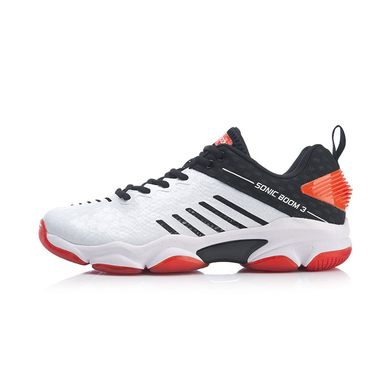 Li-Ning Badminton Shoes 2019 SONIC BOOM 3.0 Professional Sports Shoes Sneakers Men Lining AYZP009-1