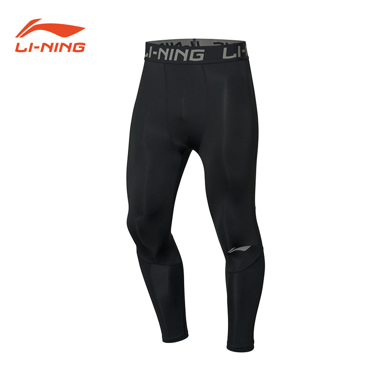 Li Ning Pants Fitness Sports Running Training Tight Badminton Long ...