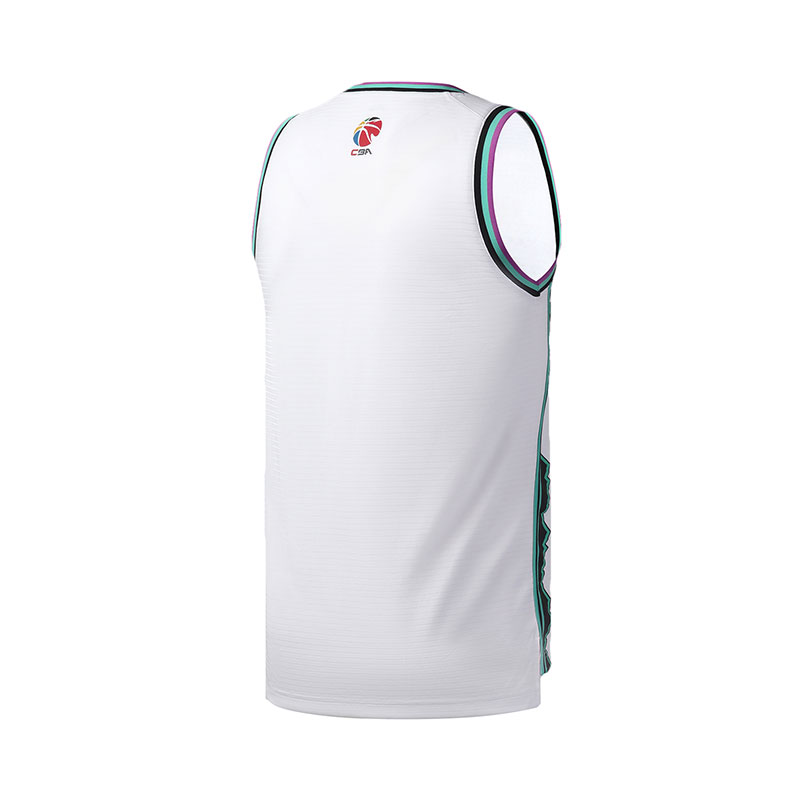Li ning 2019 Shandong Team Men Basketball Tournament CBA Jersey Li-ning  AAYP445-1