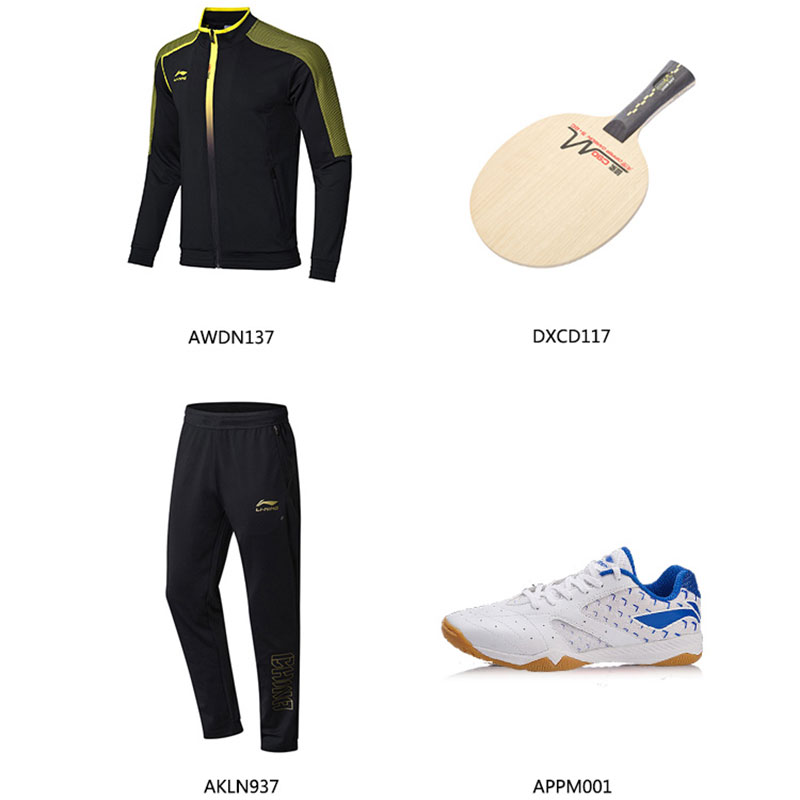 Li-Ning Table Tennis Jacket 2019 National team sponsorship Men Ping pong Jacket Li-ning AWDN137