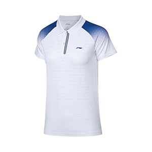 Women Badminton Jersey 2020 Li-Ning Quick-Drying Badminton Polo T-shirt Li ning APLQ024-1-2