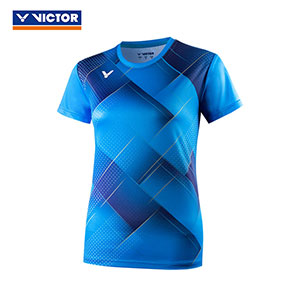 VICTOR Badminton Jersey 2021 Women Indonesia team Round neck Badminton T-shirt VICTOR T-16001TD