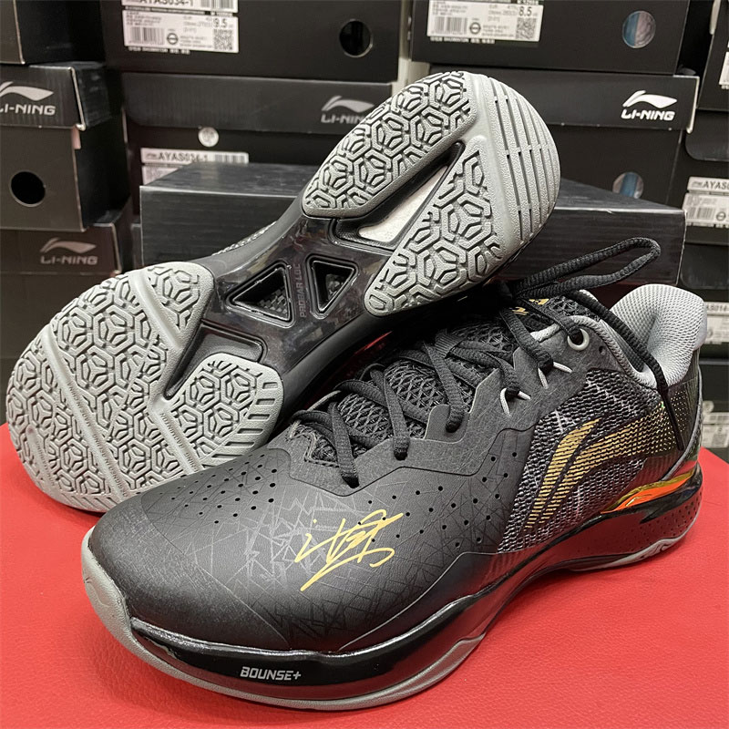 Li ning Badminton shoes 2022 Chen Long signature version limited edition Badminton Shoes Li ning AYAS034 1E1981 Global Delivery Victor Li ning Yonex Badminton Online Shop