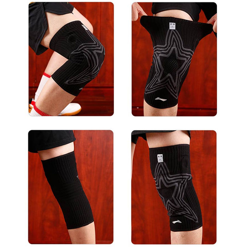 Li Ning Knee and Elbow Protection Training Neutral Cushioning Lightweight and Breathable Pair AHJS059