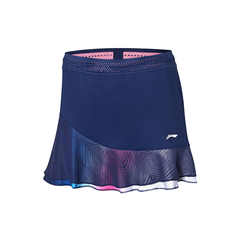 Li Ning badminton national team sponsored 2020 Thomas-Uber Cup women´s sweat-absorbing comfortable skirt pants ASKQ124
