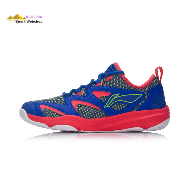 Men Badminton Shoes 2017 Li-Ning Sail Badminton Shoes Breathable Lightweight Cushioning Lining AYTM033
