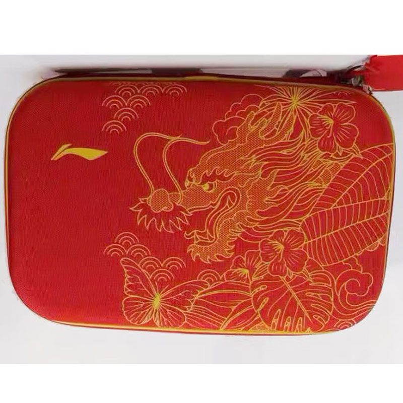 LiNing Table Tennis Racket Bag 2017 Square Ping pong Racket Cover Li-Ning ABJM112